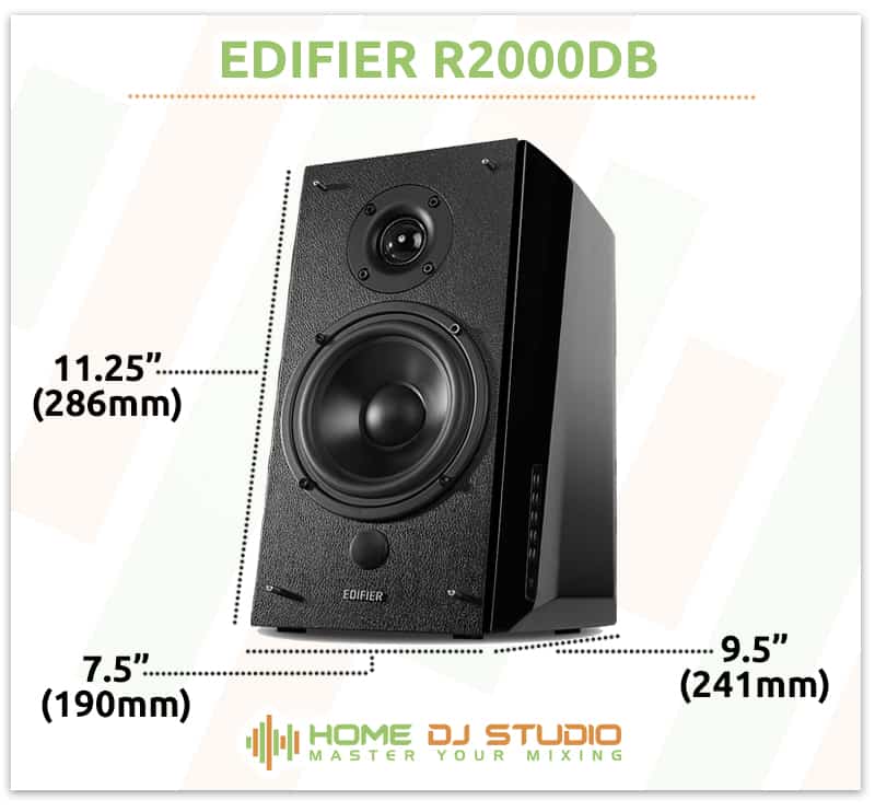 EDIFIER R2000DB 【美品】 Edifier R2000DB Active Bluetooth Bookshelf Speakers